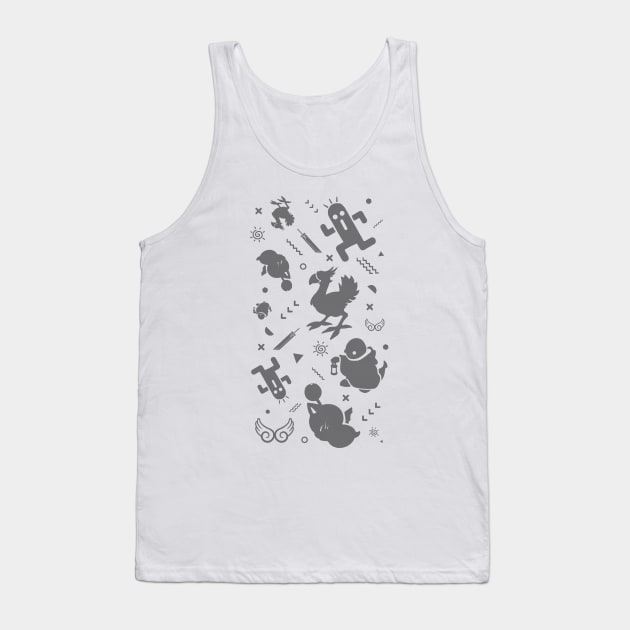 Final Fantasy Medley Tank Top by clairelions